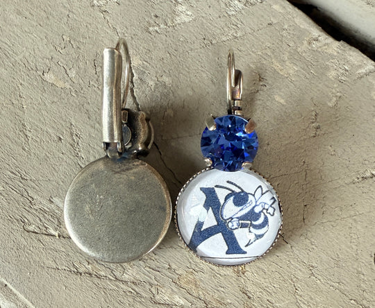 Aynor Bluejacket Earrings - Shabby To Chic Jewelry