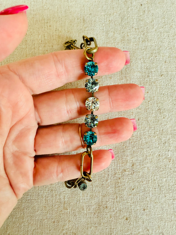 Dusk • Crystal Link Bracelet