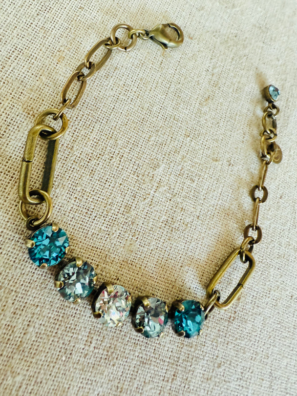Dusk • Crystal Link Bracelet
