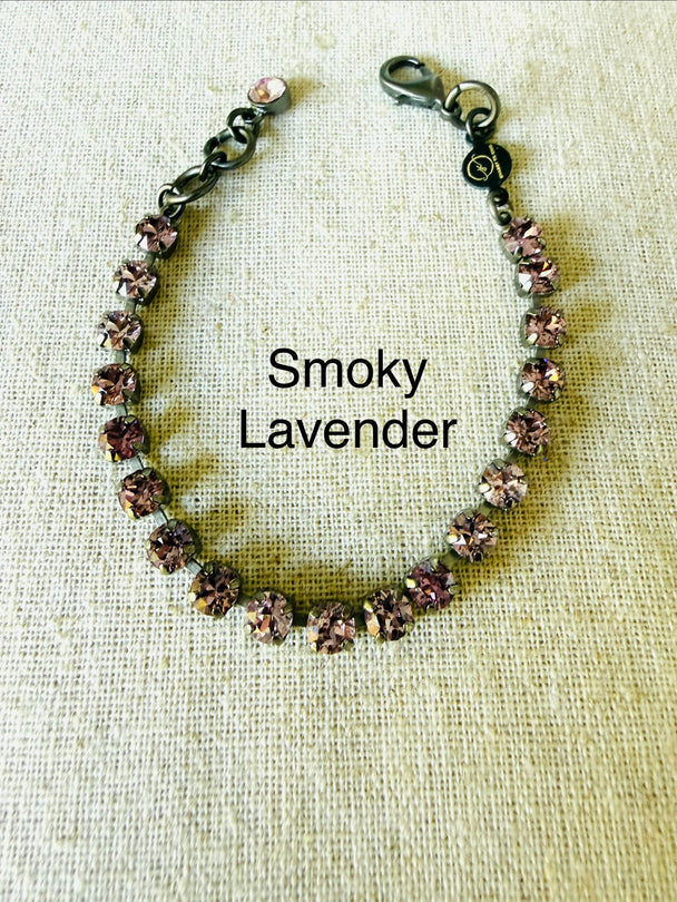 Mulberry Crystal Bracelet Stack