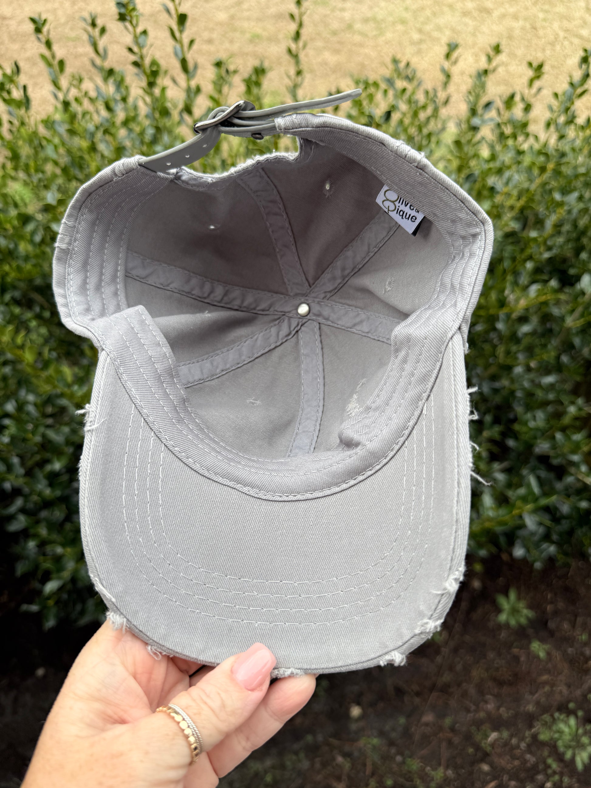Katherine Crystal Bling Baseball Fashion Cap - Shabby To Chic Jewelry