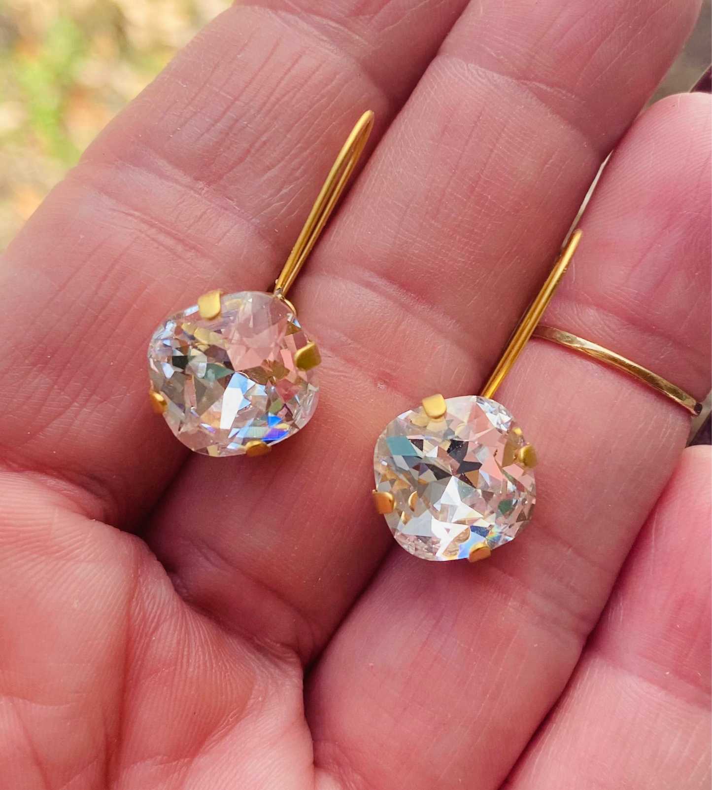 Harper Crystal Dangle Earrings