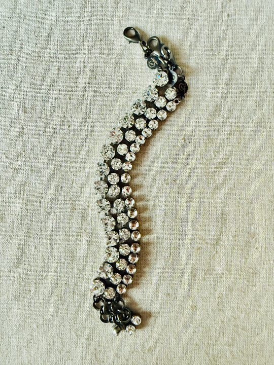 Raven • Crystal Tennis Bracelet