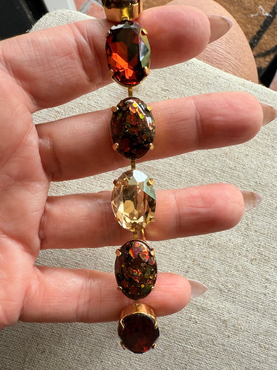 Ember • Crystal Tennis Bracelet Set