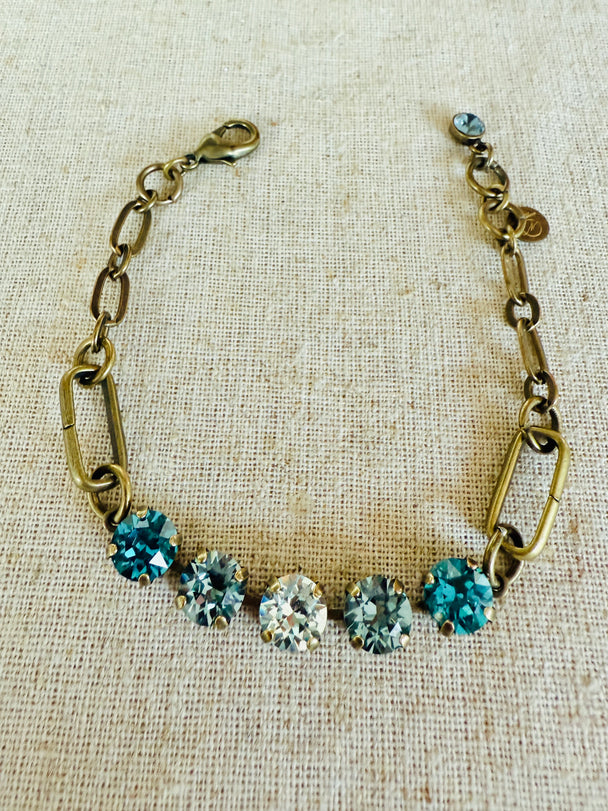 Dusk • Crystal Link Bracelet