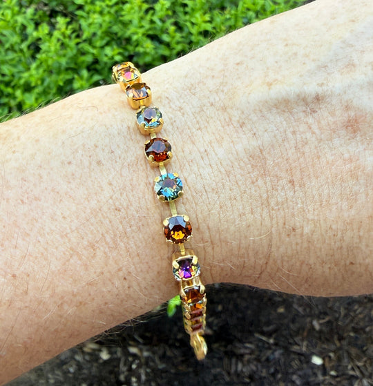 Ember • Crystal Tennis Bracelet Set