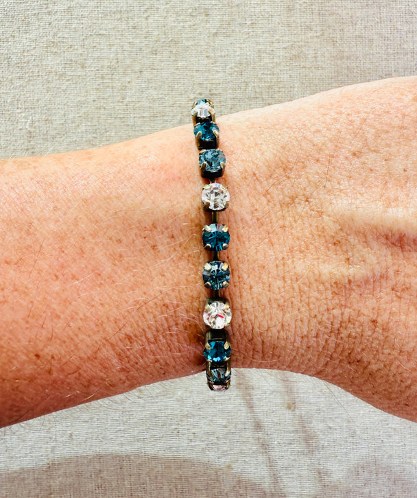Dusk • Crystal Tennis Bracelet