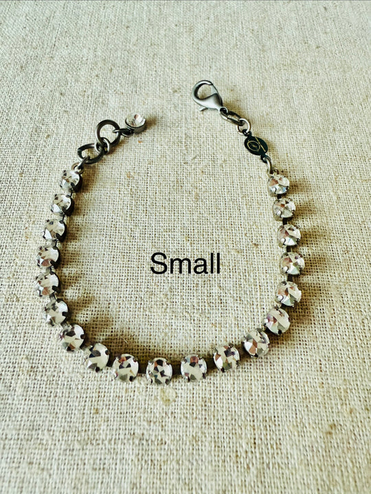 Raven • Crystal Tennis Bracelet