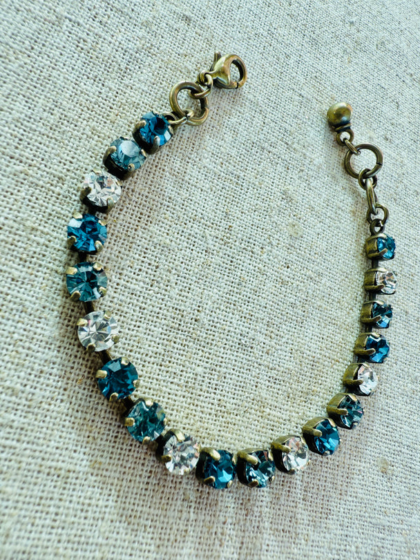 Dusk • Crystal Tennis Bracelet