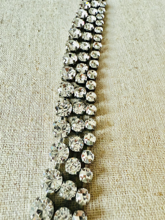 Raven • Crystal Tennis Bracelet
