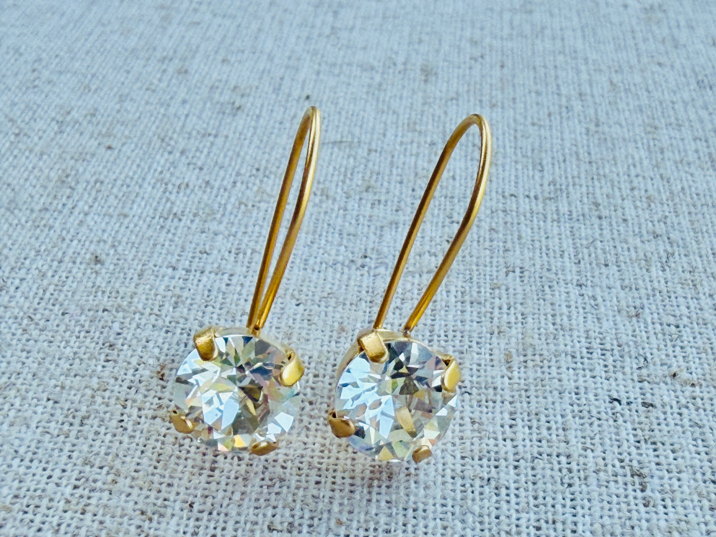 Maggie Crystal Dangle Earrings