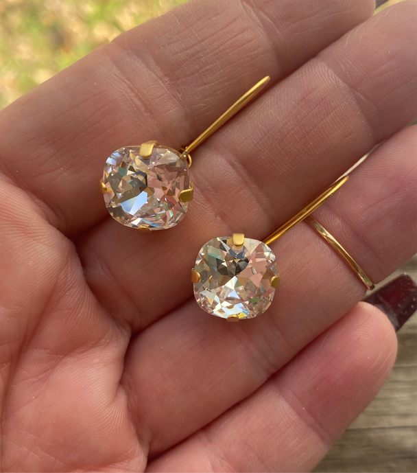 Harper Crystal Dangle Earrings