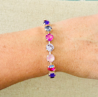 Ellie Premium Crystal Tennis Bracelet - Shabby To Chic Jewelry