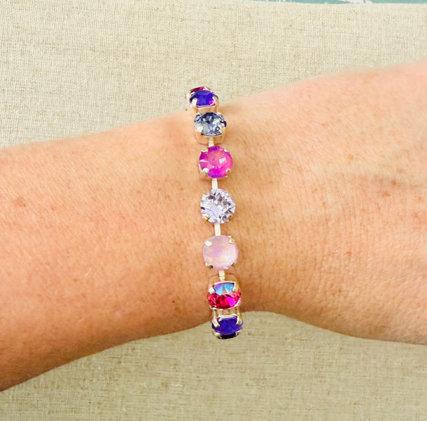 Ellie Premium Crystal Tennis Bracelet - Shabby To Chic Jewelry