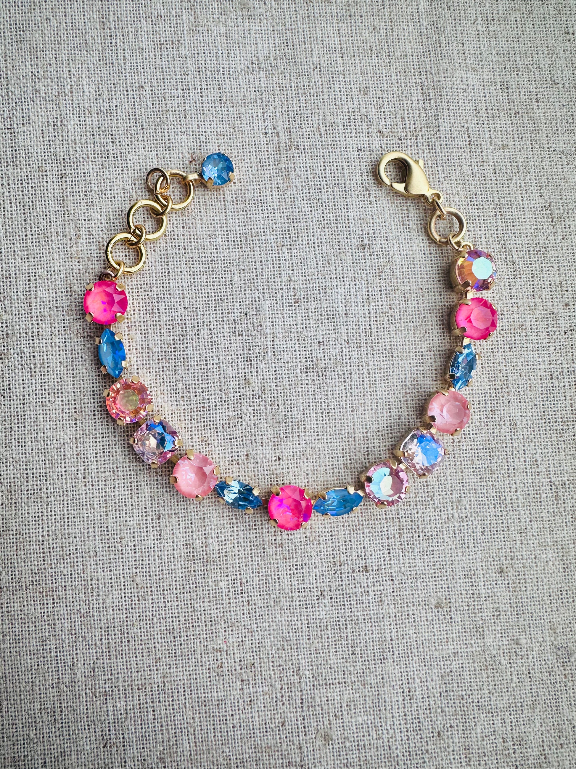 Adriana Crystal Tennis Bracelet - Shabby To Chic Jewelry