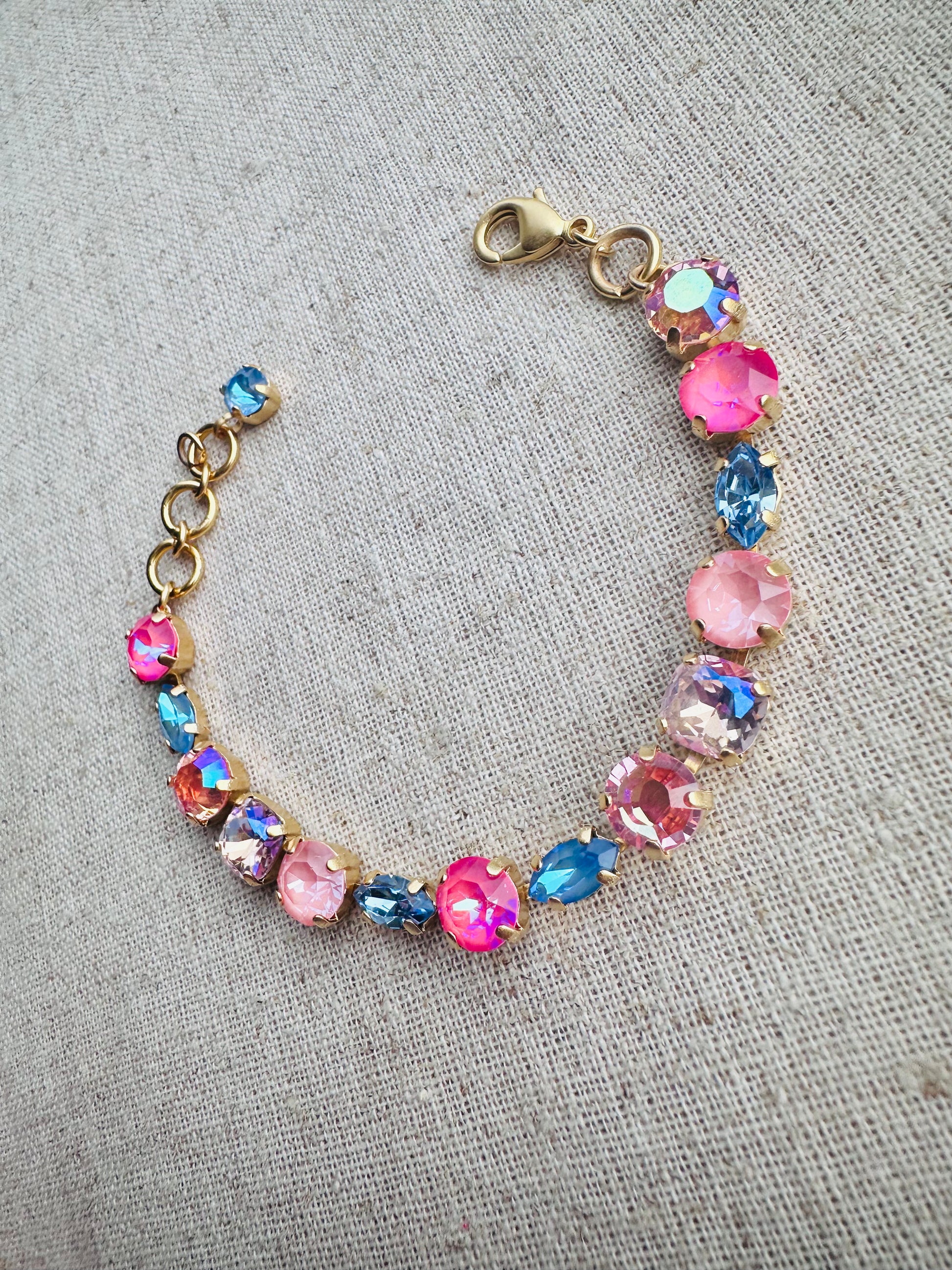 Adriana Crystal Tennis Bracelet - Shabby To Chic Jewelry