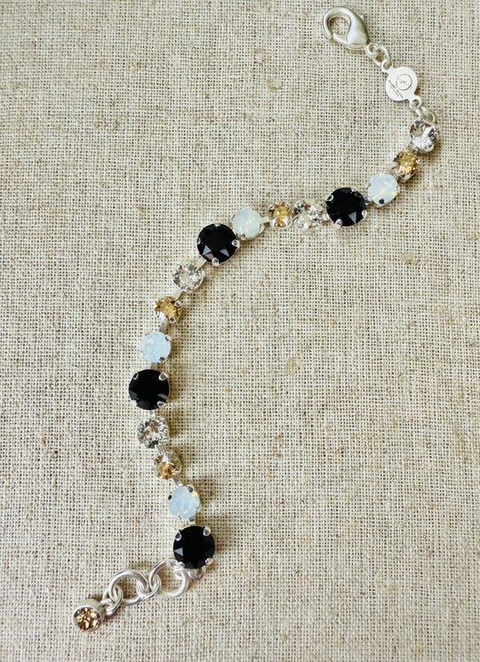 Zia Neutral Crystal Tennis Bracelet