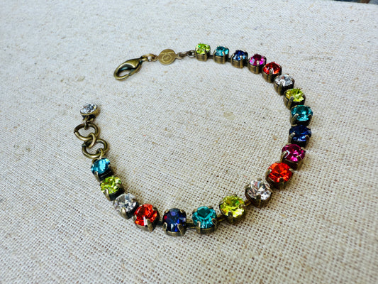 Jules Crystal Tennis Bracelet