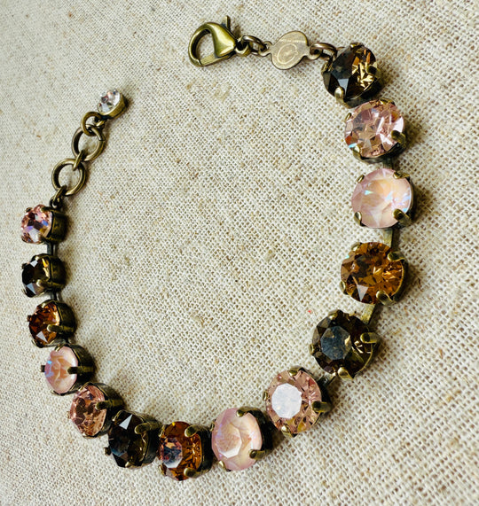 Meadow Crystal Tennis Bracelet