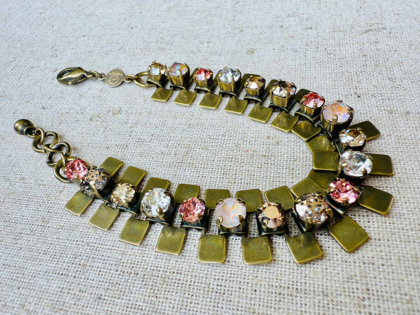 Blush Canyon Crystal Bracelet