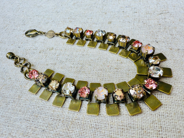Blush Canyon Crystal Bracelet