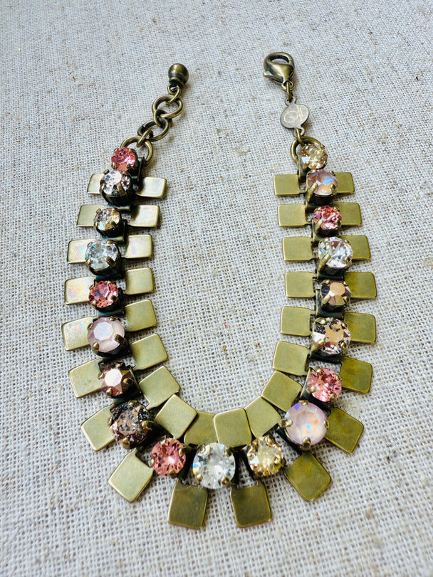 Blush Canyon Crystal Bracelet