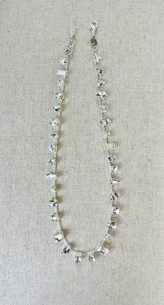Ashley Mixed Settings Necklace and Bracelet Set
