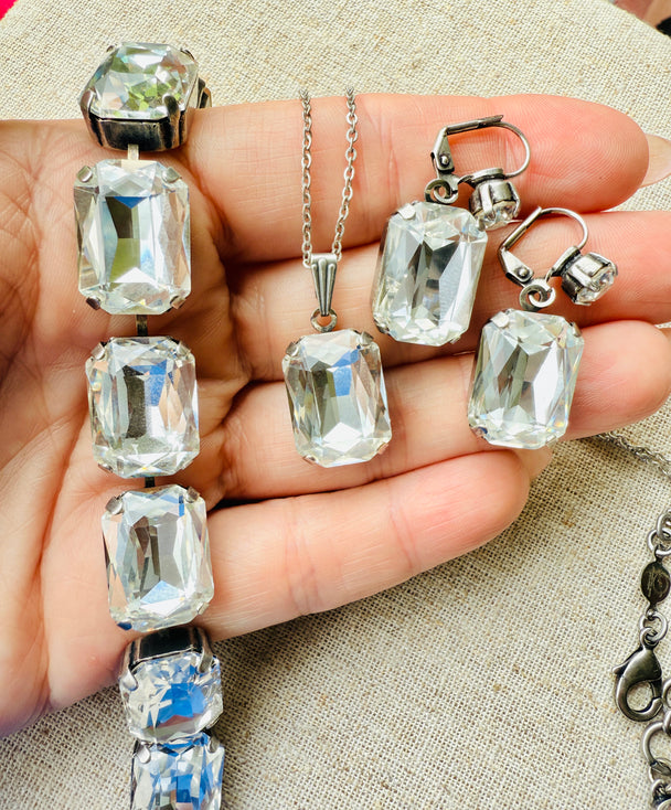 Lori • Crystal Collection Bracelet • Necklace • Earrings• Bracelet