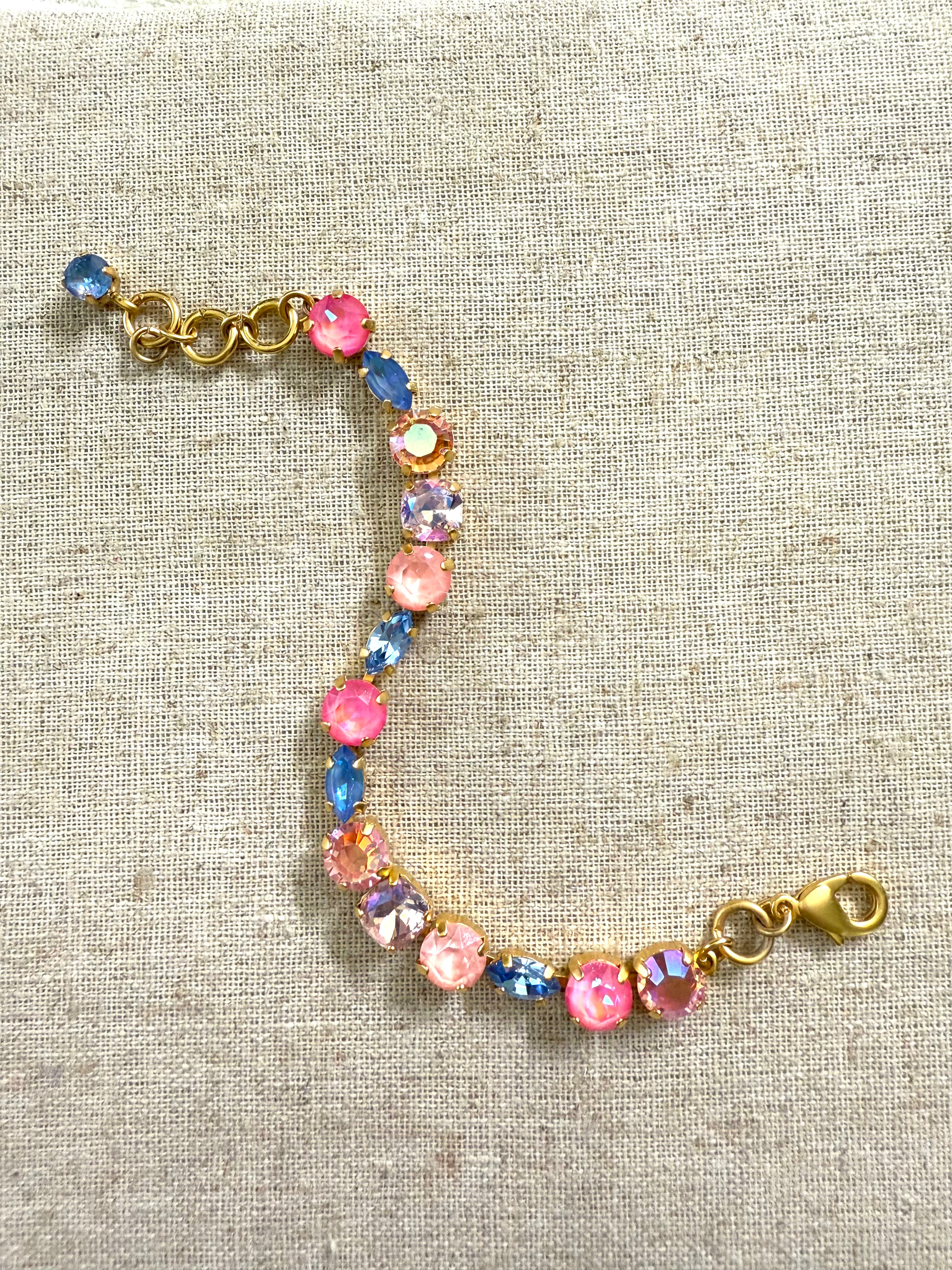 Adriana Crystal Tennis Bracelet - Shabby To Chic Jewelry