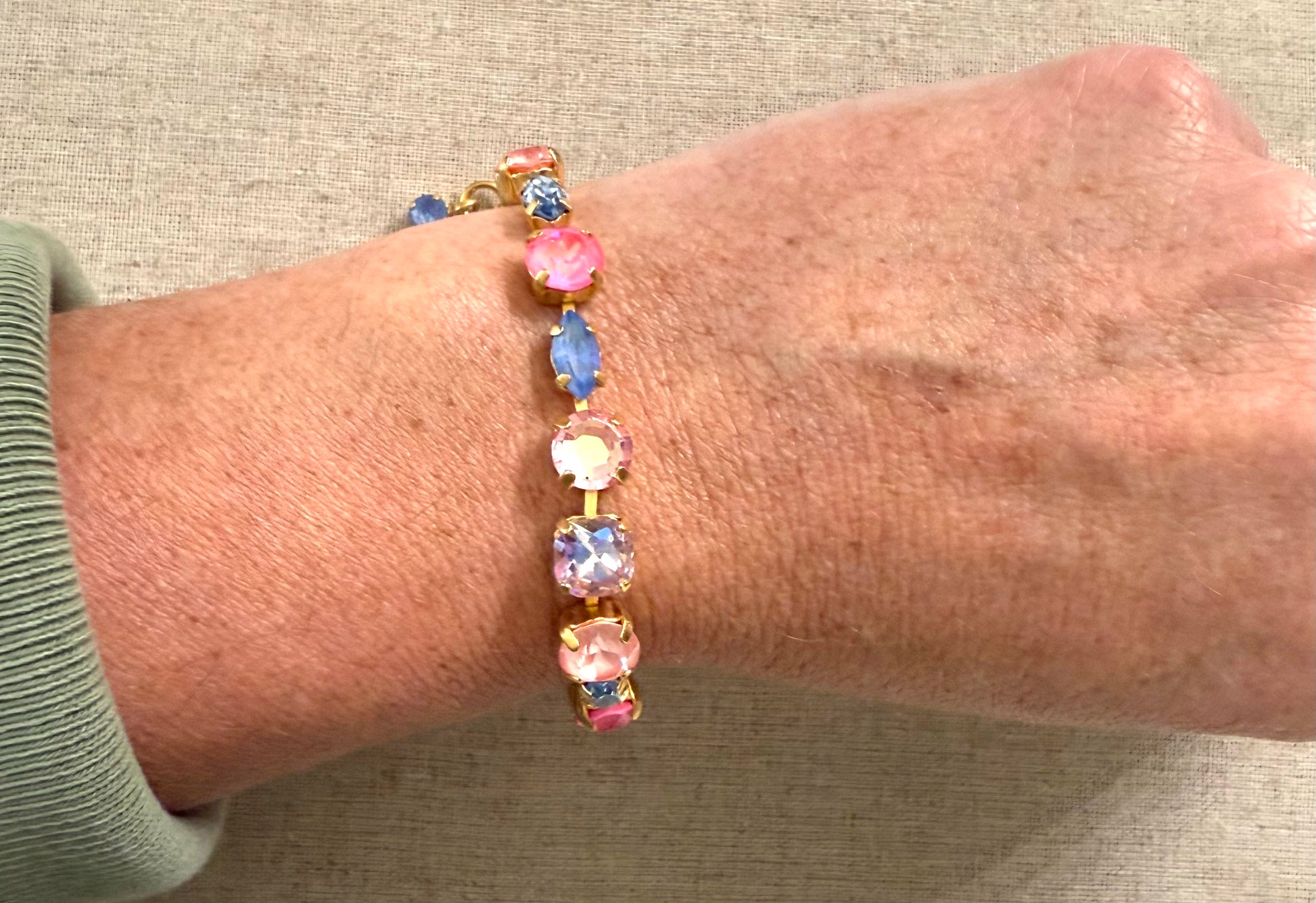 Adriana Crystal Tennis Bracelet - Shabby To Chic Jewelry
