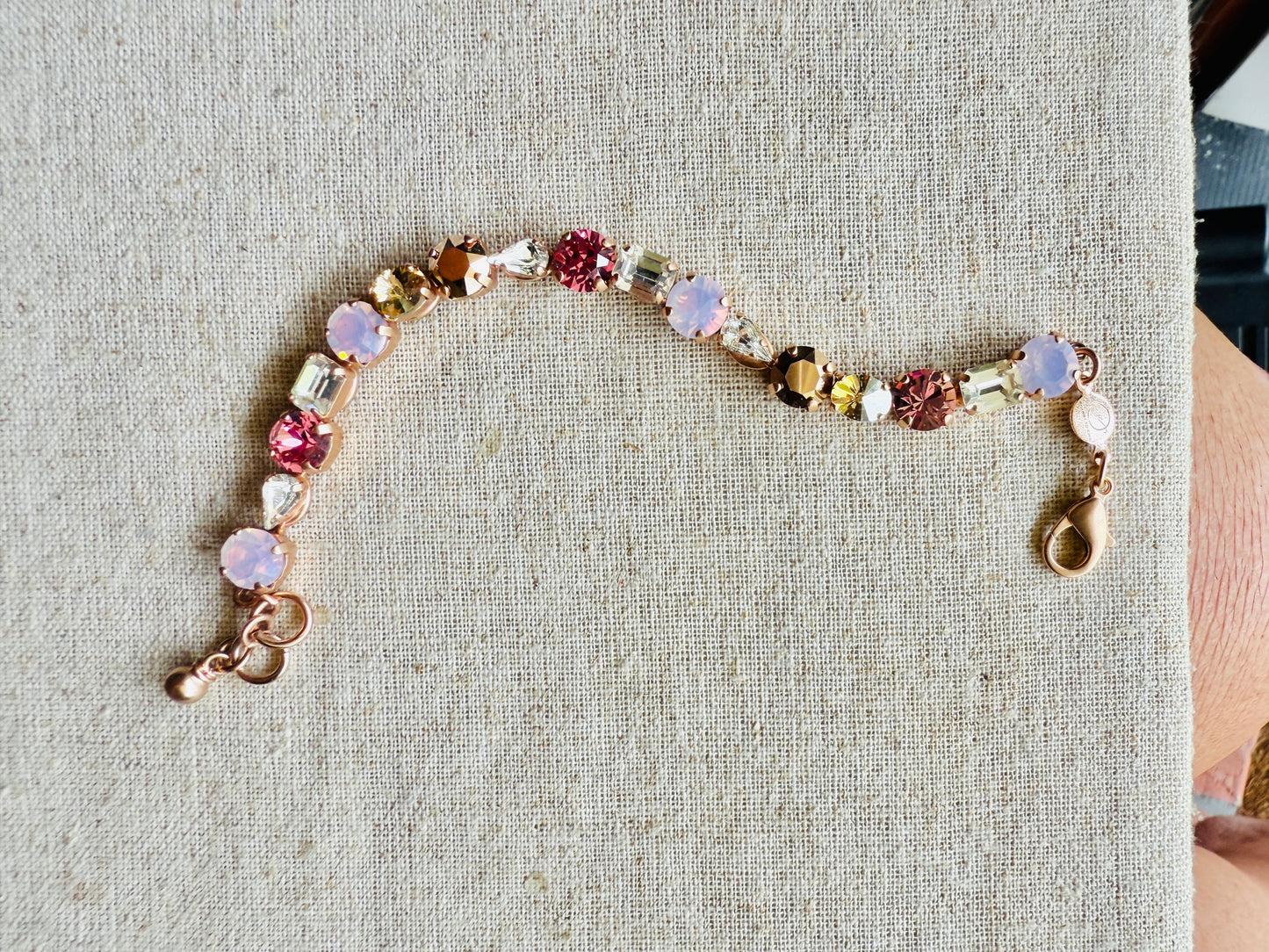 Rosie • Crystal Bracelet • Rose Gold • Bracelet
