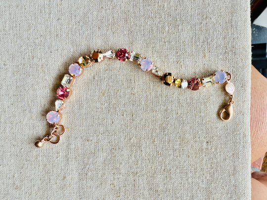 Rosie • Crystal Bracelet • Rose Gold • Bracelet