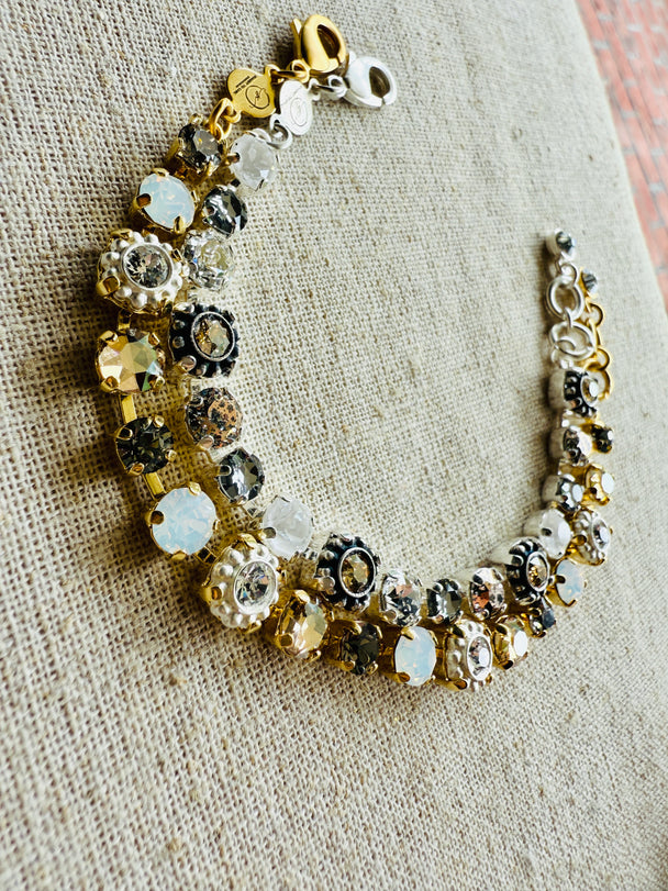 Kya • Crystal Bracelet • Earrings• Bracelet