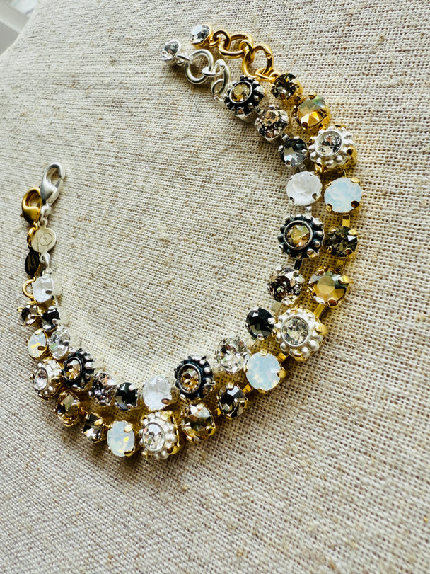 Kya • Crystal Bracelet • Earrings• Bracelet