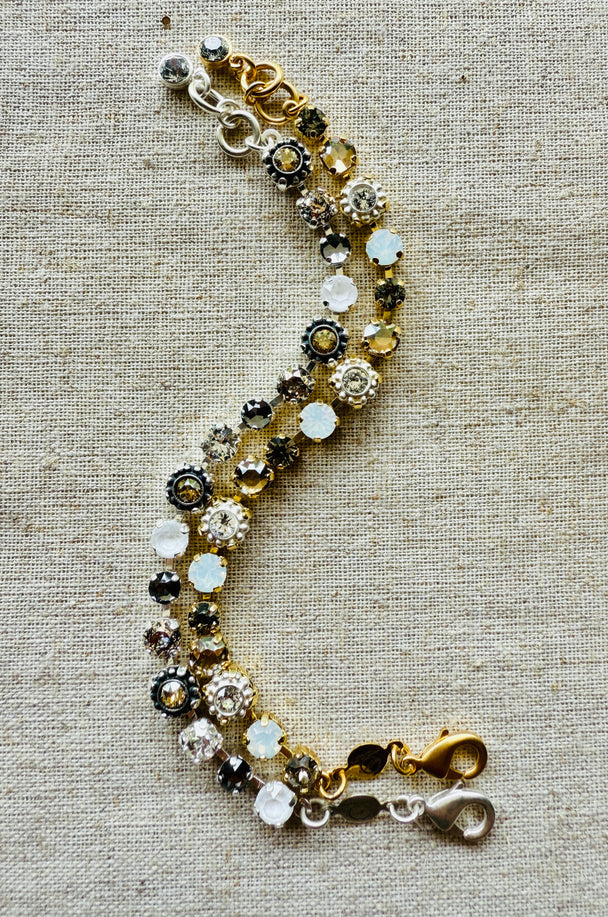 Kya • Crystal Bracelet • Earrings• Bracelet