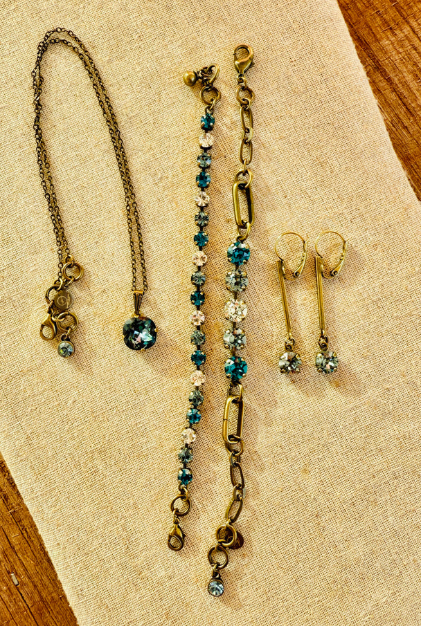 Dusk • Crystal Pendant Necklace