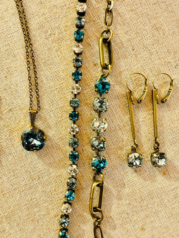 Dusk • Crystal Pendant Necklace