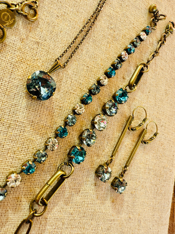 Dusk • Crystal Pendant Necklace