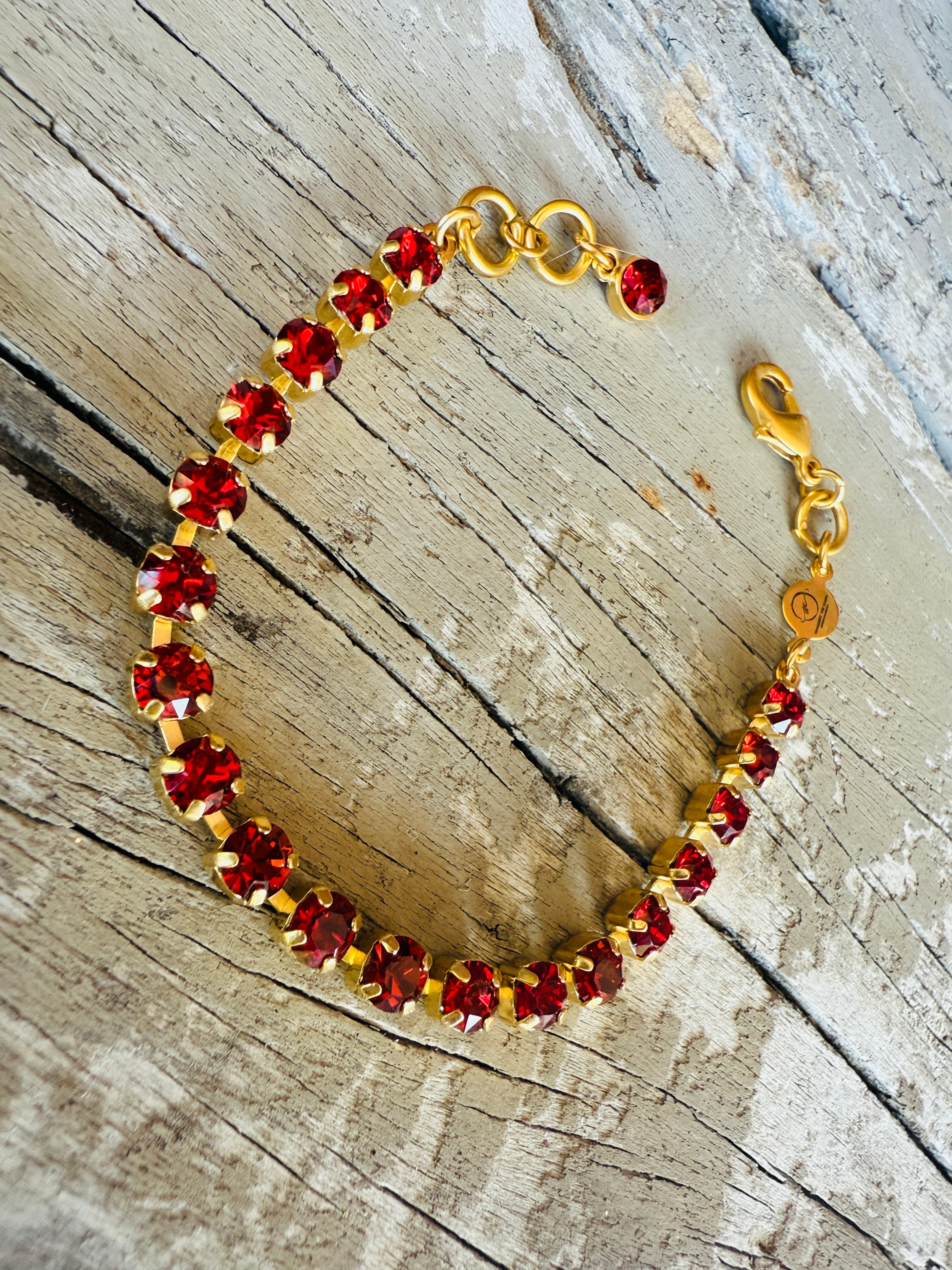 Clara Crystal Tennis Bracelet - Shabby To Chic Jewelry