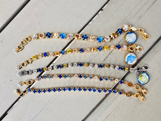 Loris Lions Crystal Bracelet