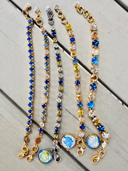 Loris Lions Crystal Bracelet