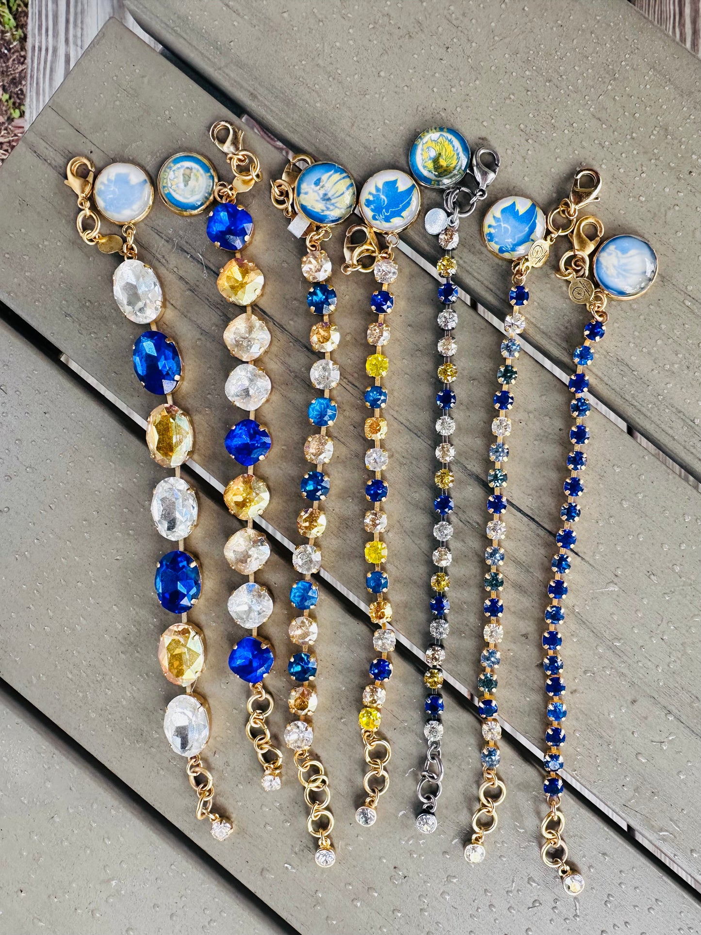 Loris Lions Crystal Bracelet