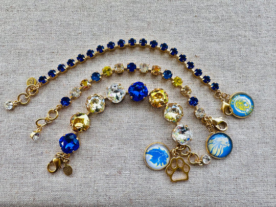 Loris Lions Crystal Bracelet