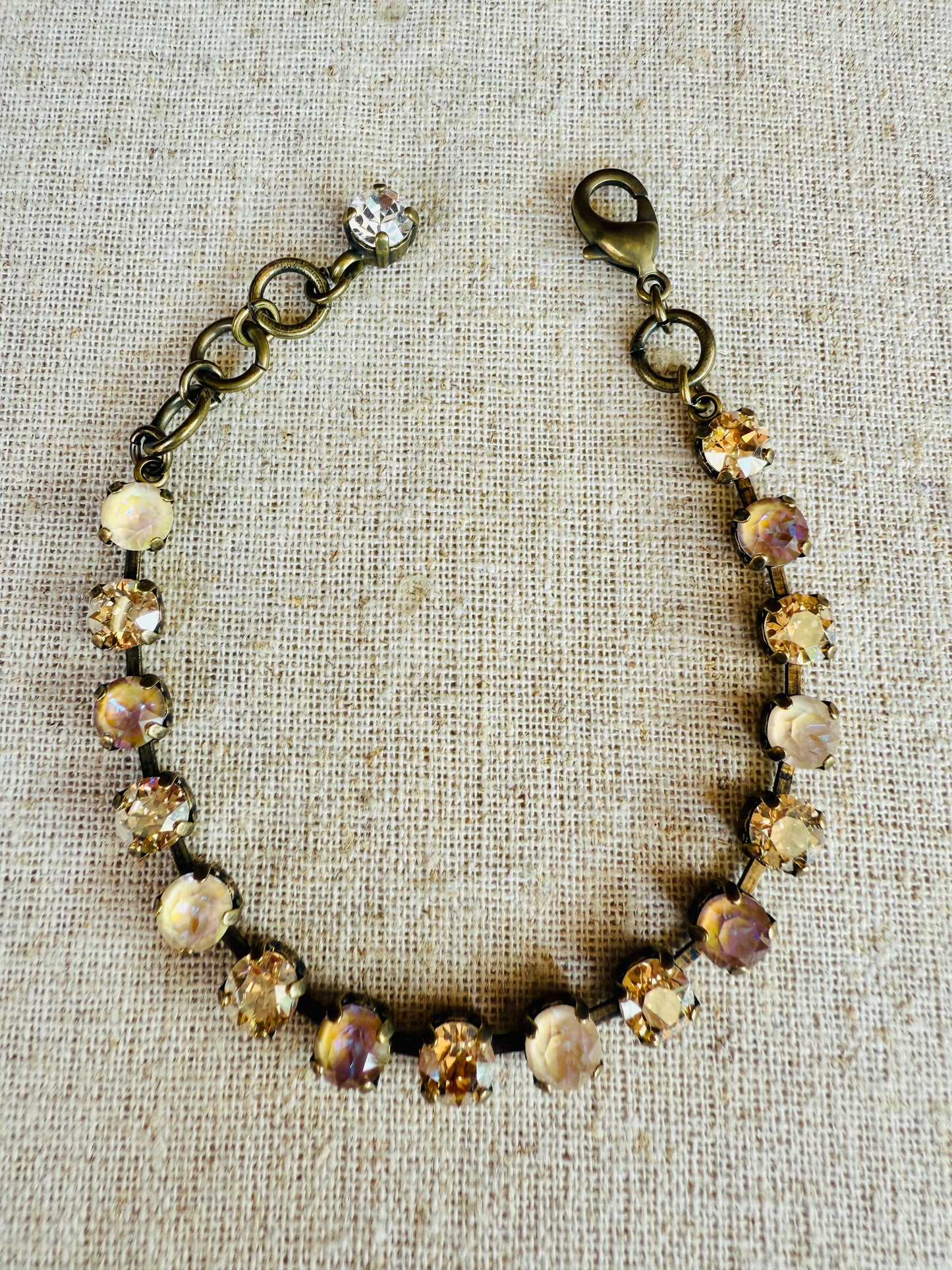 Nya Neutral Crystal Tennis Bracelet (Copy)