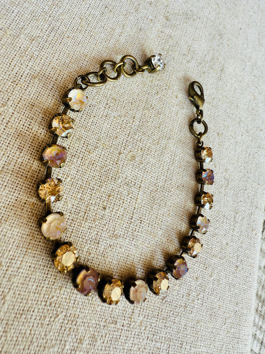 Nya Neutral Crystal Tennis Bracelet (Copy)