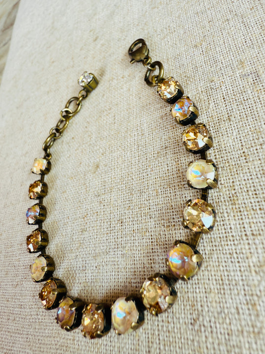 Nya Neutral Crystal Tennis Bracelet (Copy)