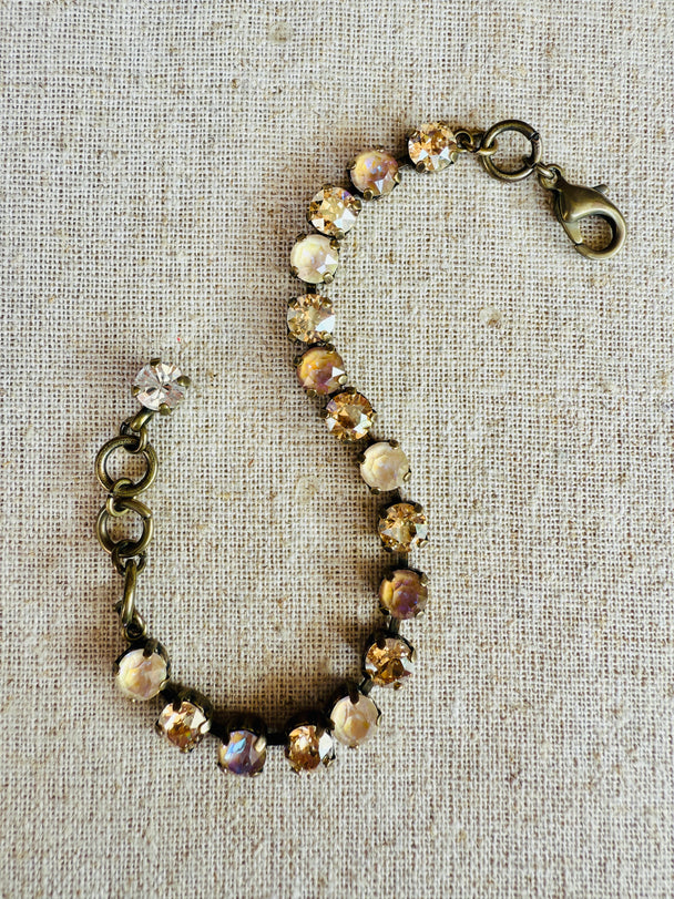 Nya Neutral Crystal Tennis Bracelet (Copy)