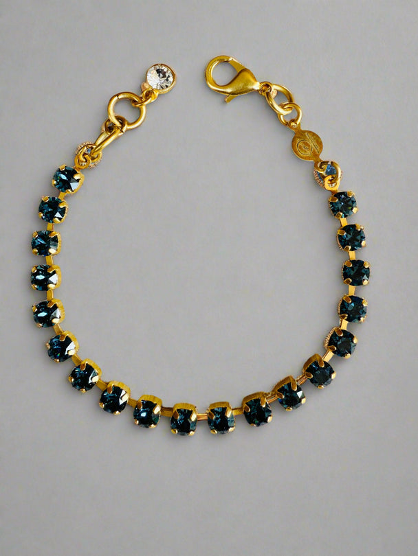 Camilia Navy Crystal Tennis Bracelet