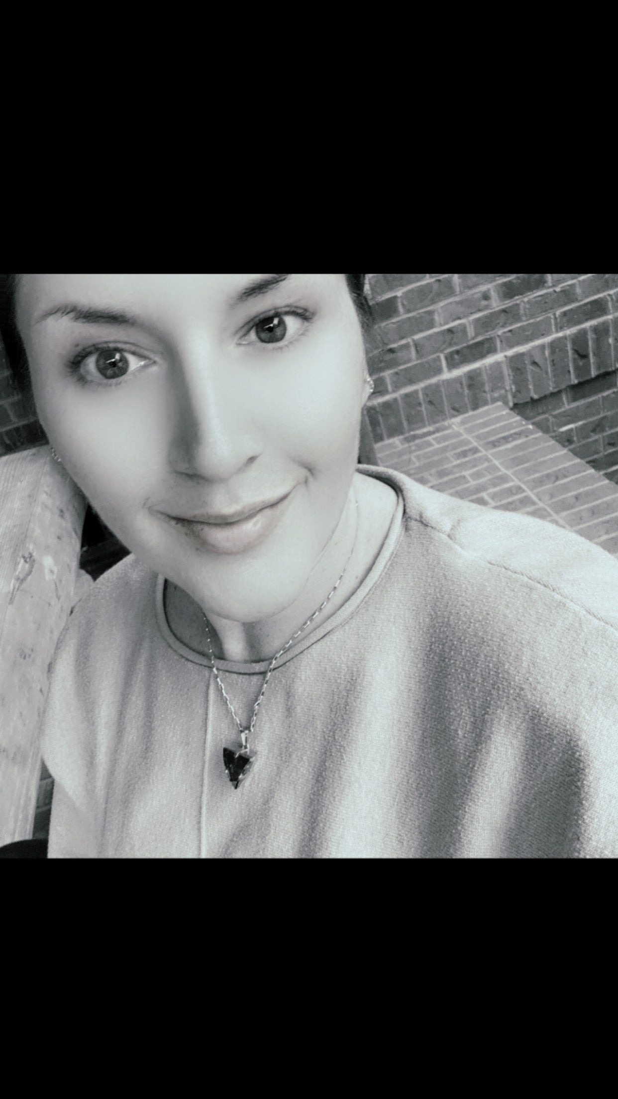 Riley Triangle Crystal Necklace - Shabby To Chic Jewelry