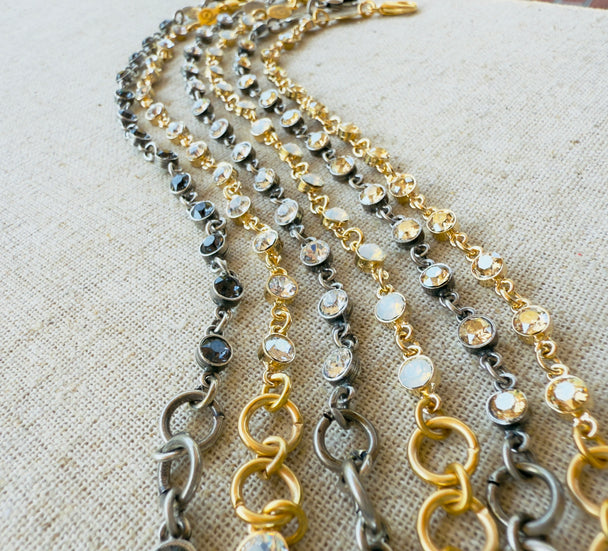 Mila Petite Crystal Link Bracelet